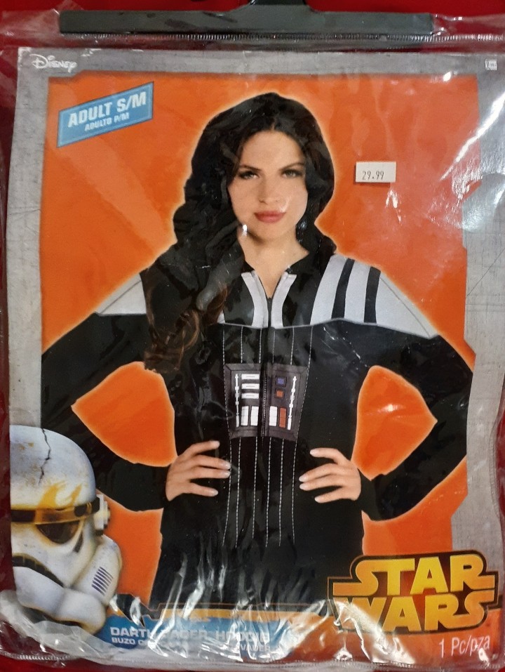 Star Wars Black And White Women's Darth Vader Jacket